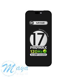 iPhone 17 Pro Max (Soft OLED) Replacement Part - Black