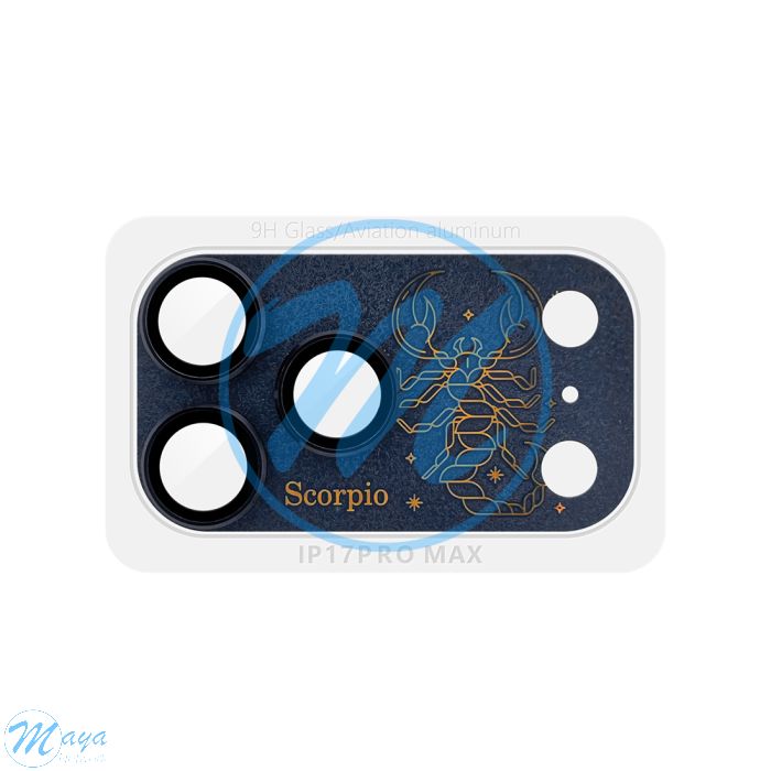 iPhone 17 Pro Max Tempered Glass Screen Protector for Rear Camera - Scorpio