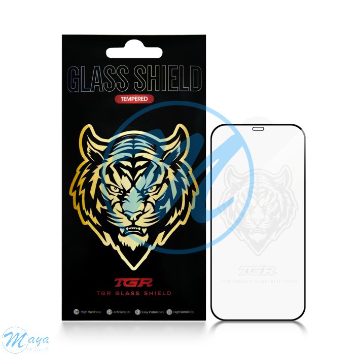 iPhone XR/11 Tempered Glass Screen Protector - Black Border
