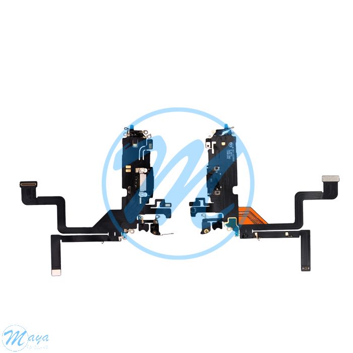 iPhone 14 Pro Charging Port with Flex Cable Replacement Part - Deep Purple
