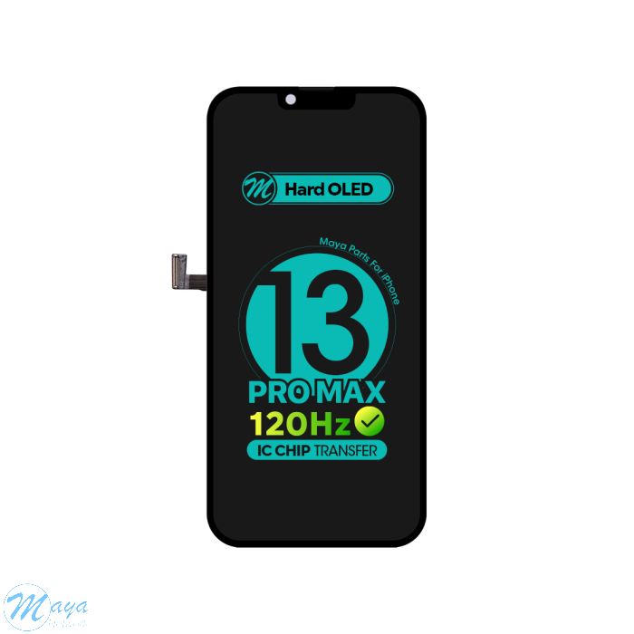 iPhone 13 Pro Max (Ultimate Plus Hard OLED) Replacement Part - Black (IC Chip Transfer Compatible)