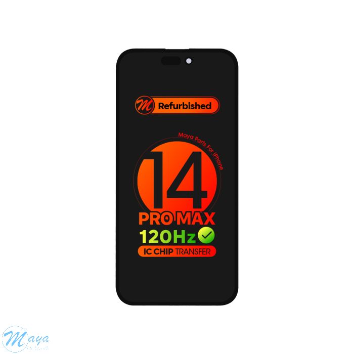 iPhone 14 Pro Max (AA Quality) Replacement Part - Black