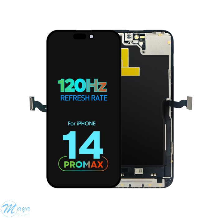 iPhone 14 Pro Max (RJ Soft OLED) Replacement Part - Black 120HZ