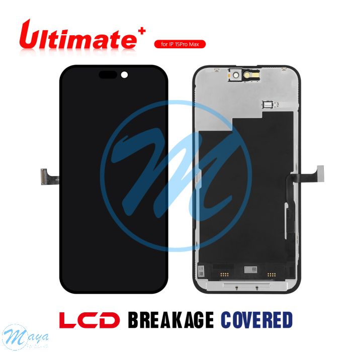iPhone 15 Pro Max (Ultimate Plus Hard OLED) Replacement Part - Black