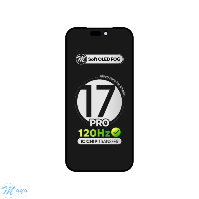 iPhone 17 Pro (FOG OLED) Replacement Part - Black