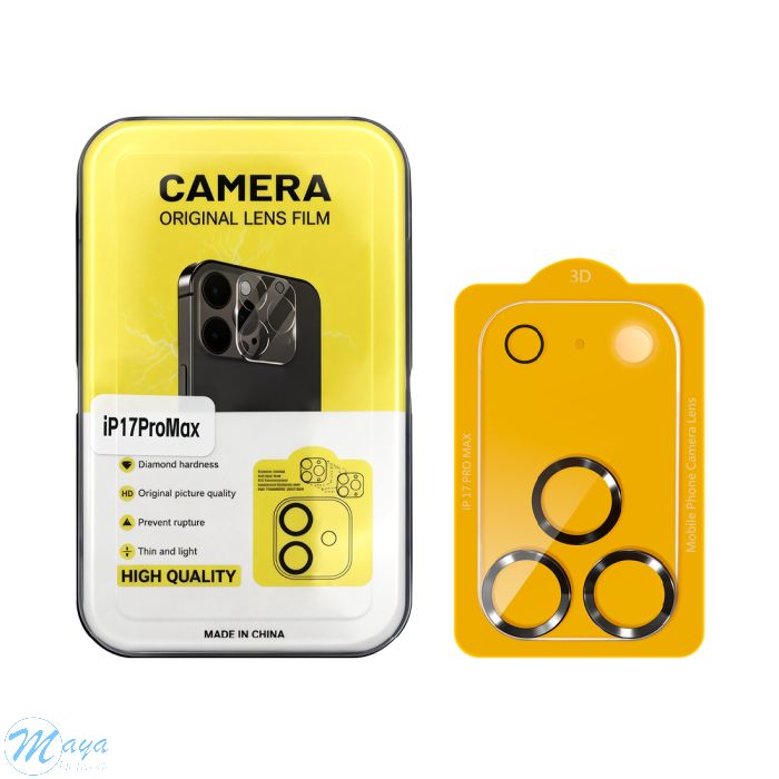 iPhone 17 Pro Max Tempered Glass Screen Protector for Rear Camera