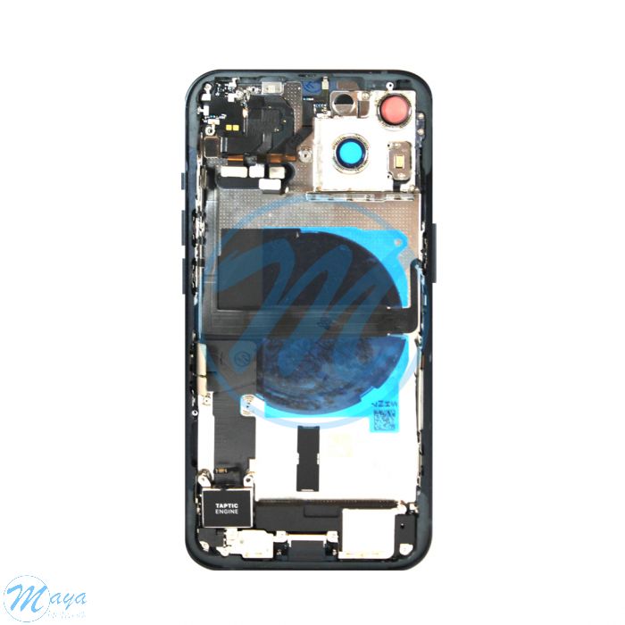 iPhone 13 Back Housing with Small Parts - Midnight (NO LOGO)