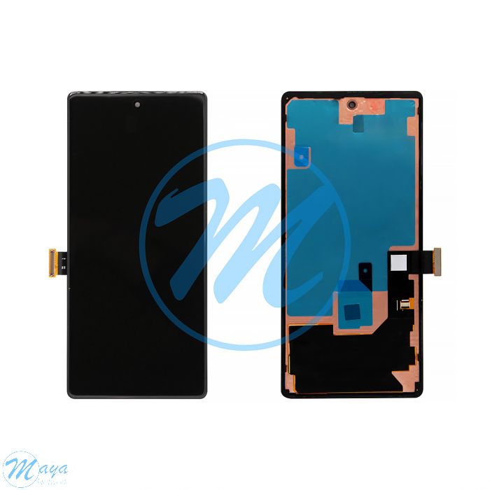 Google Pixel 6 OLED with Frame Replacement Part - Black