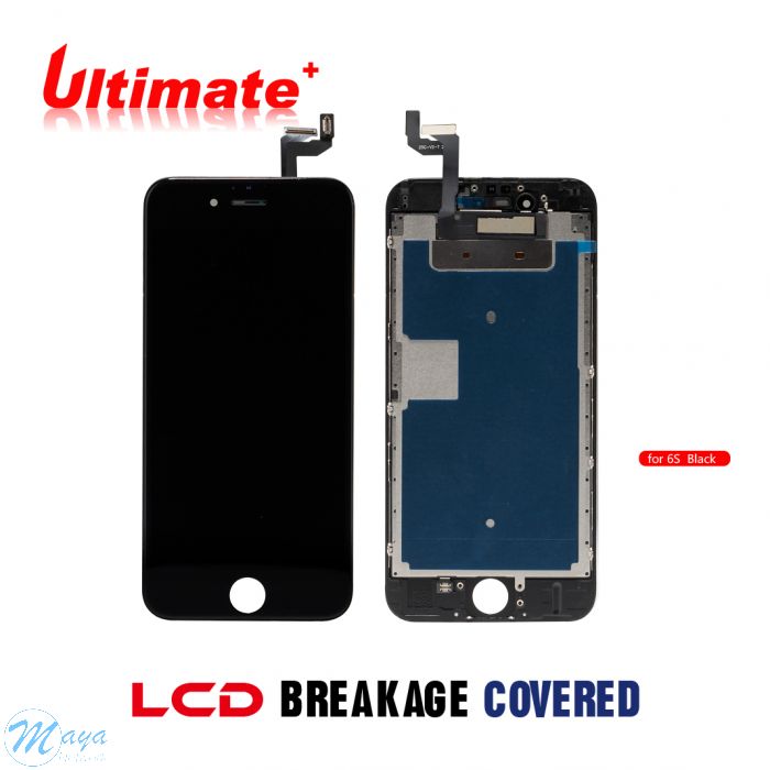 iPhone 6S (Ultimate Plus) Replacement Part with Metal Plate  - Black