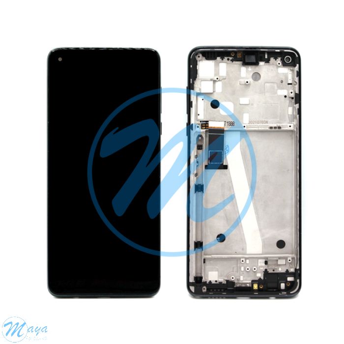 Motorola Moto G Stylus 5G LCD with Frame Replacement Part (XT2131) - Cosmic Emerald