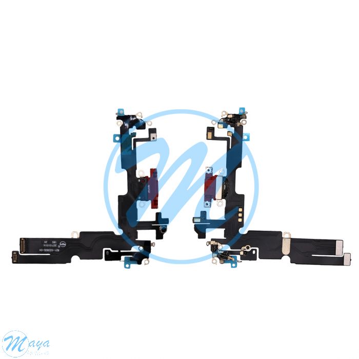 iPhone 14 Plus Charging Port with Flex Cable Replacement Part - Red