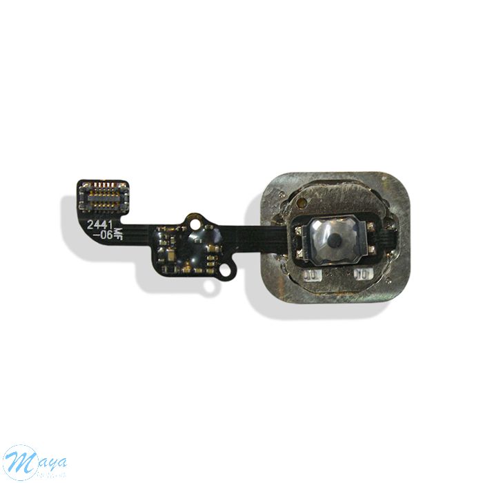 iPhone 6 and 6 Plus Home Button  with Flex Cable Replacement Part  - White