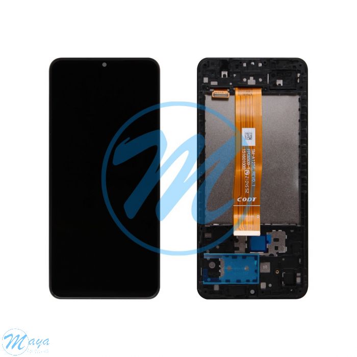 Samsung A02 (2020) A022F LCD with Frame Replacement Part - Black