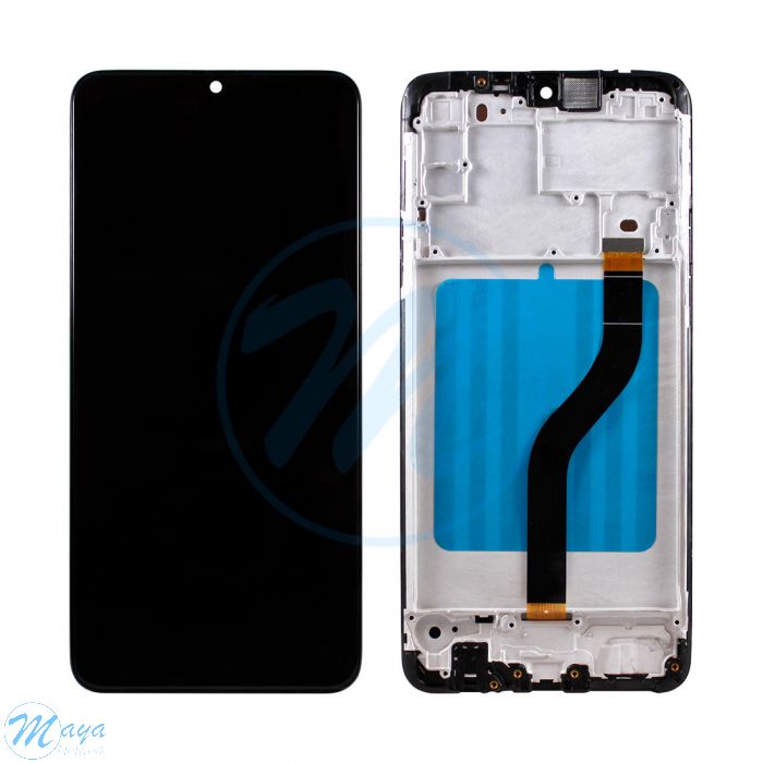Samsung A20S (2019) A207 LCD (with Frame) Replacement Part - Black