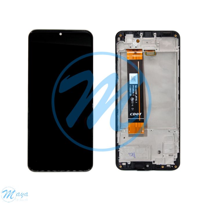 Samsung A23 (2022) A235 LCD (with Frame) Replacement Part - Black
