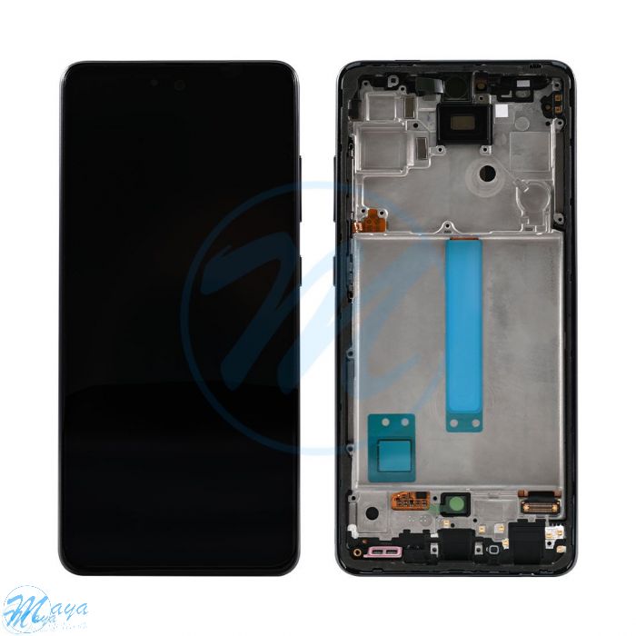 Samsung A52 5G (2021) A526 Incell (with Frame) Replacement Part - Awesome Black