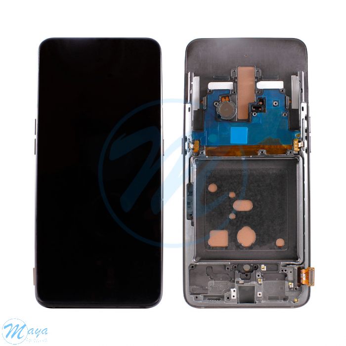 Samsung A80 (2019) A805 OLED (with Frame) Replacement Part - Black