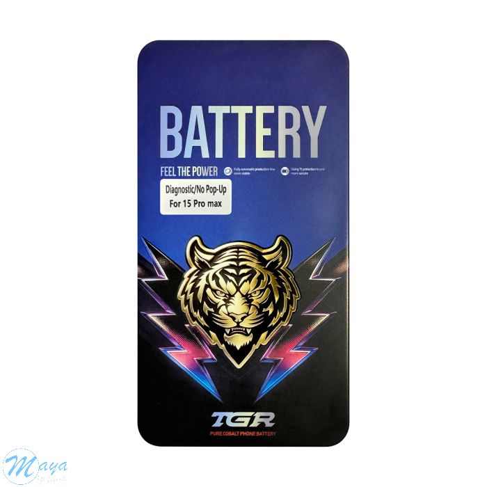 iPhone 15 Pro Max TGR Diagnosable Battery Replacement Part (Ground Shipment Only）