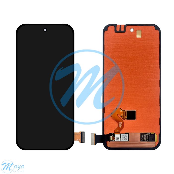 Google Pixel 9 OLED (with Frame) Replacement Part - Black
