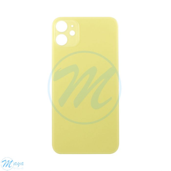 iPhone 11 (Big Hole) Back Cover - Yellow (NO LOGO)
