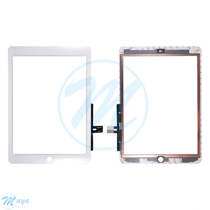 iPad 6 (Best Quality) without Home Button Replacement Part - White