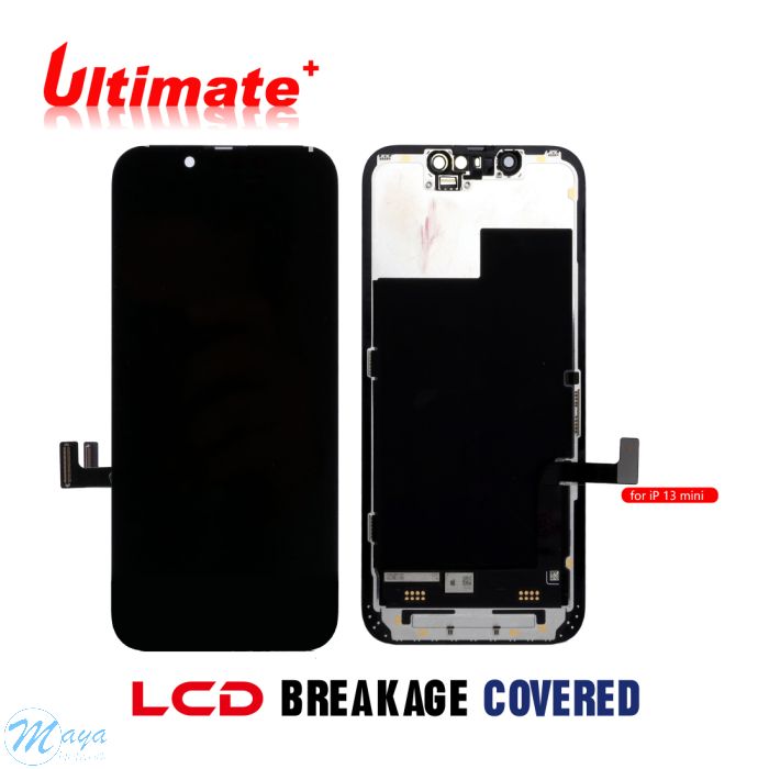 iPhone 13 Mini (Ultimate Plus Incell) Replacement Part - Black