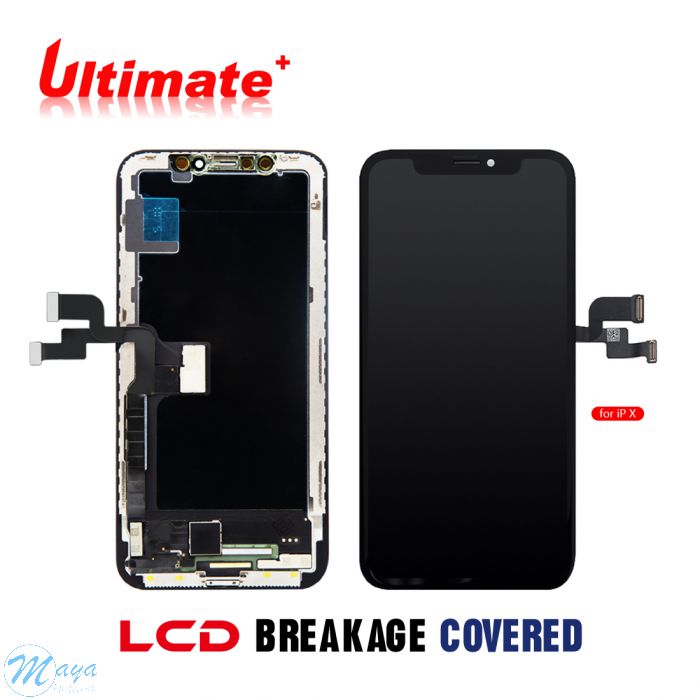iPhone X (Ultimate Plus Incell) Replacement Part - Black