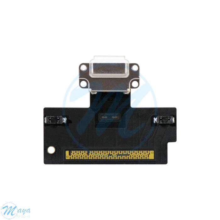 iPad Air 3 Charging Port with Flex Cable - White