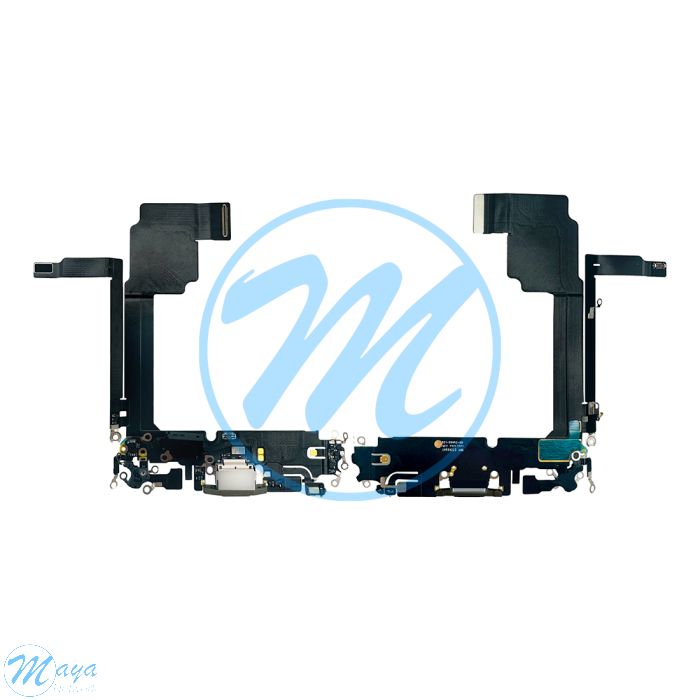 iPhone 15 Pro Max Charging Port with Flex Cable Replacement Part - Natural Titanium