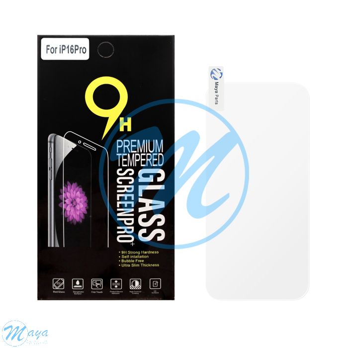 iPhone 17 / iPhone 17 Pro / iPhone 16 Pro Tempered Glass Screen Protector