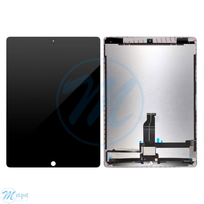 iPad Pro 12.9 Digitizer Touch Screen with LCD and Mother Board - Black