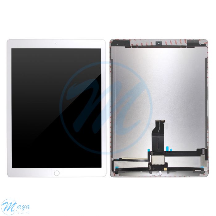 iPad Pro 12.9 Digitizer Touch Screen with LCD and Mother Board - White