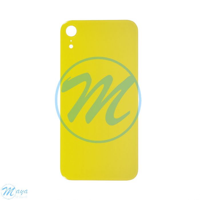 iPhone XR (Big Hole) Back Cover - Yellow (NO LOGO)