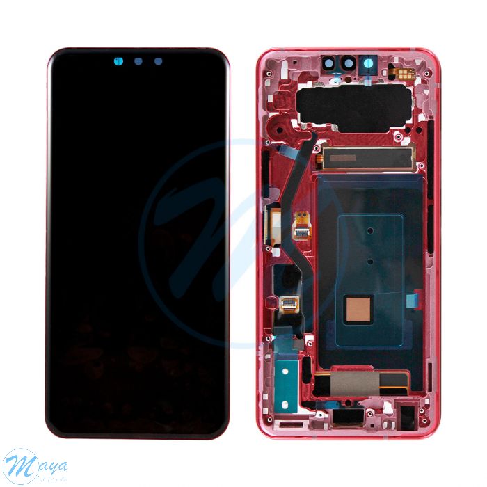 LG G8 ThinQ OLED (with Frame) Replacement Part - Carmine Red