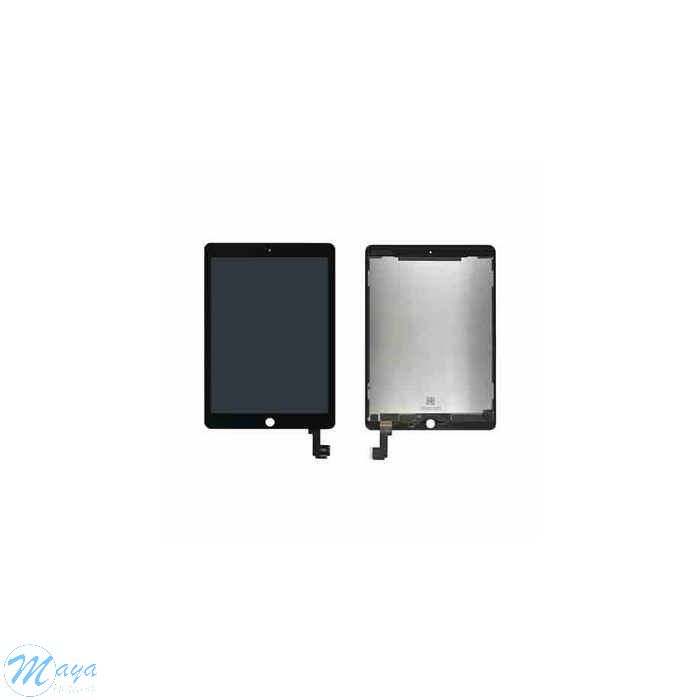 iPad Air 2 (HQC)(Wake/Sleep Sensor Installed) Replacement Part with LCD - Black