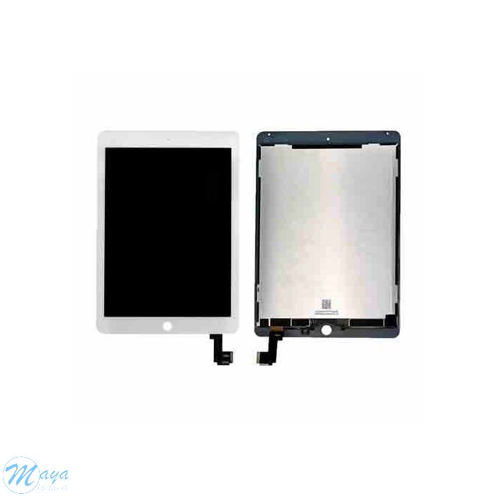iPad Air 2 (HQC)(Wake/Sleep Sensor Installed) Replacement Part with LCD - White