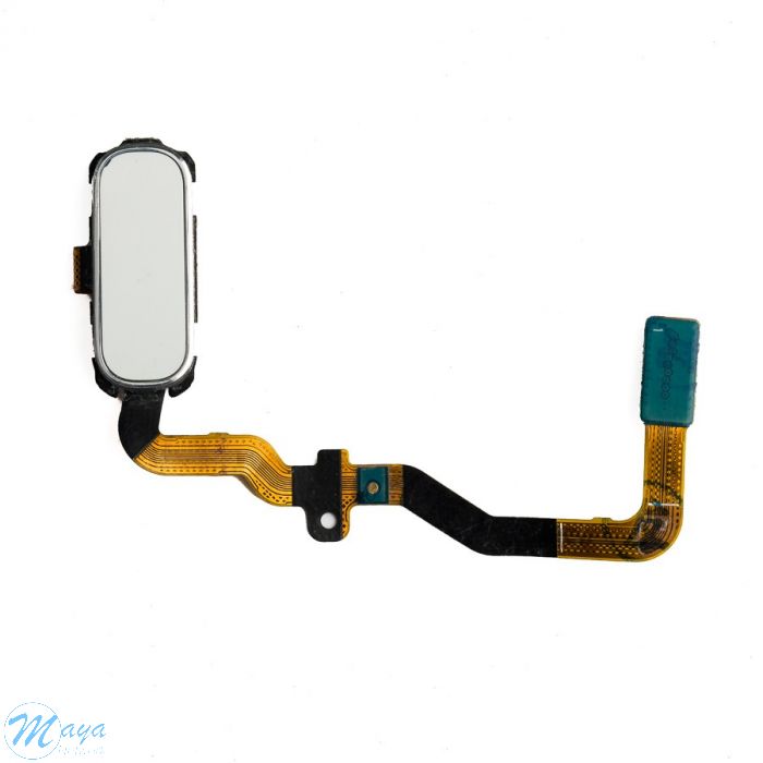 Samsung S7 Home Button with Flex Cable - White