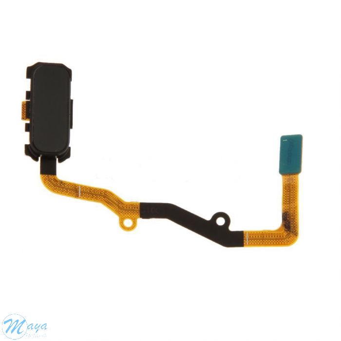 Samsung S7 Edge Home Button with Flex Cable - Black