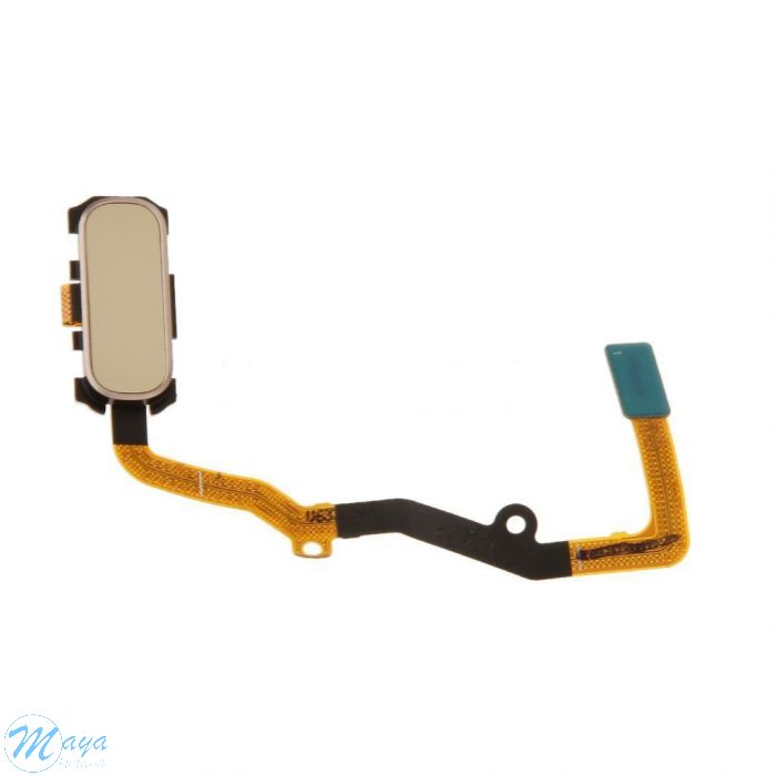 Samsung S7 Edge Home Button with Flex Cable - Gold