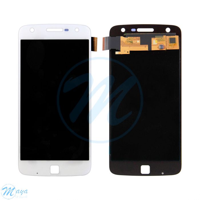 Motorola Moto Z Play LCD without Frame Replacement Part - White (XT1635)