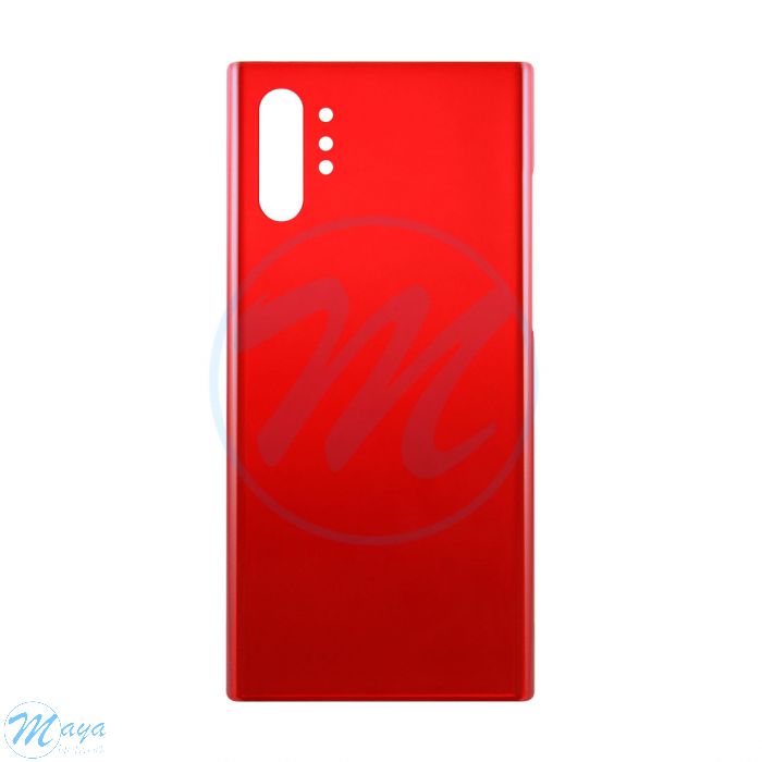 Samsung Note 10 Plus Back Cover - Red (NO LOGO)