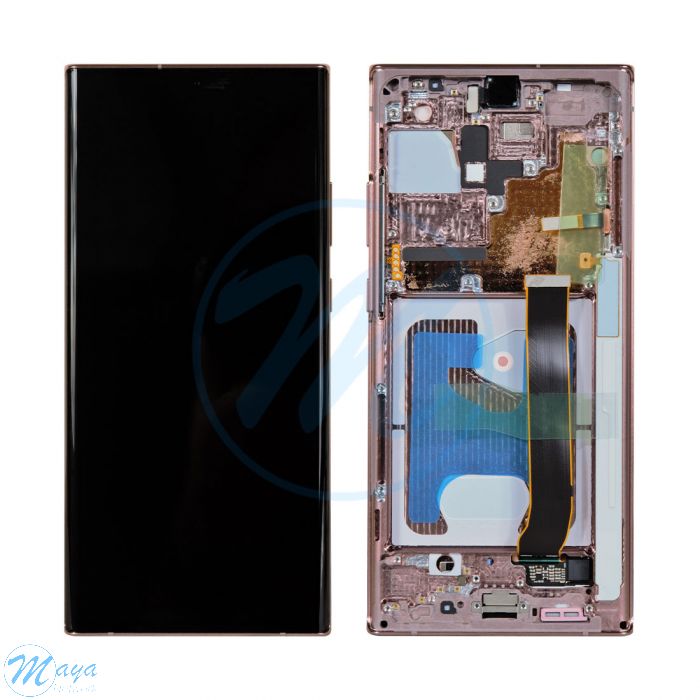 (Refurbished) Samsung Note 20 Ultra (with Frame) Replacement Part - Mystic Bronze