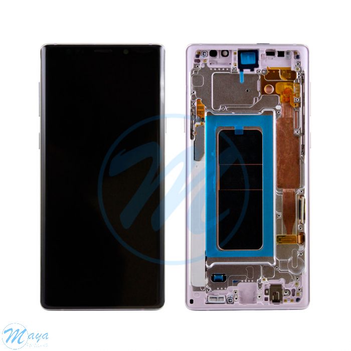 (Refurbished) Samsung Note 9 (with Frame) Replacement Part - Alpine White