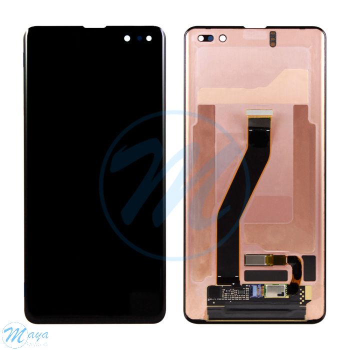 (Refurbished) Samsung S10 5G without Frame Replacement Part - Black