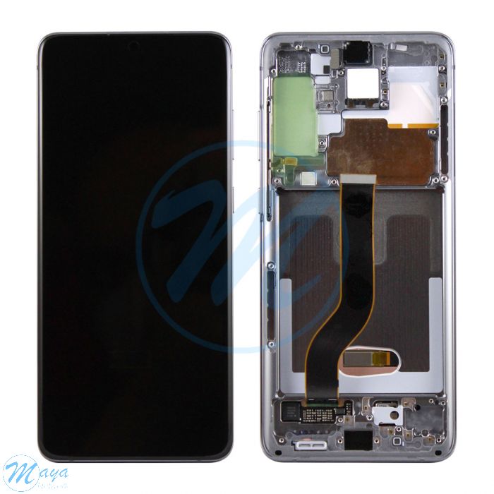(Generic) Samsung S20 Plus 5G (with Frame) Replacement Part - Cosmic Gray