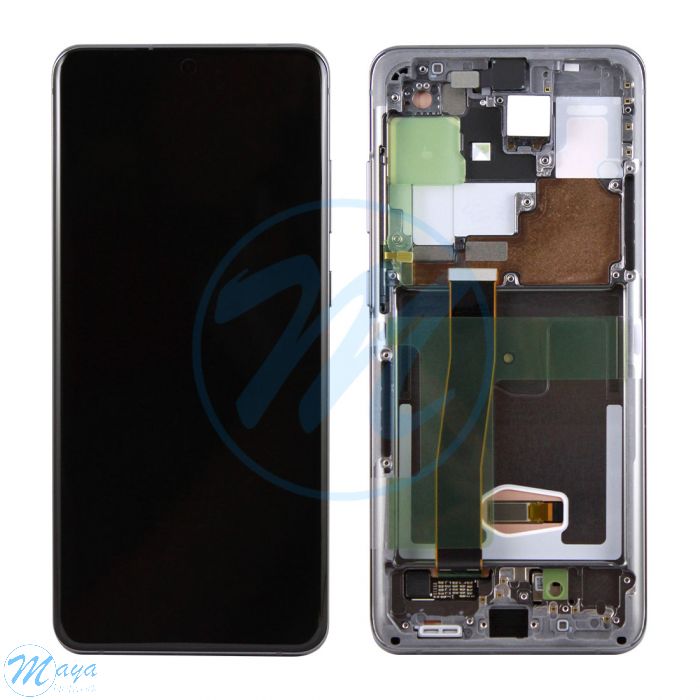 (Generic) Samsung S20 Ultra 5G (with Frame) Replacement Part - Cosmic Gray