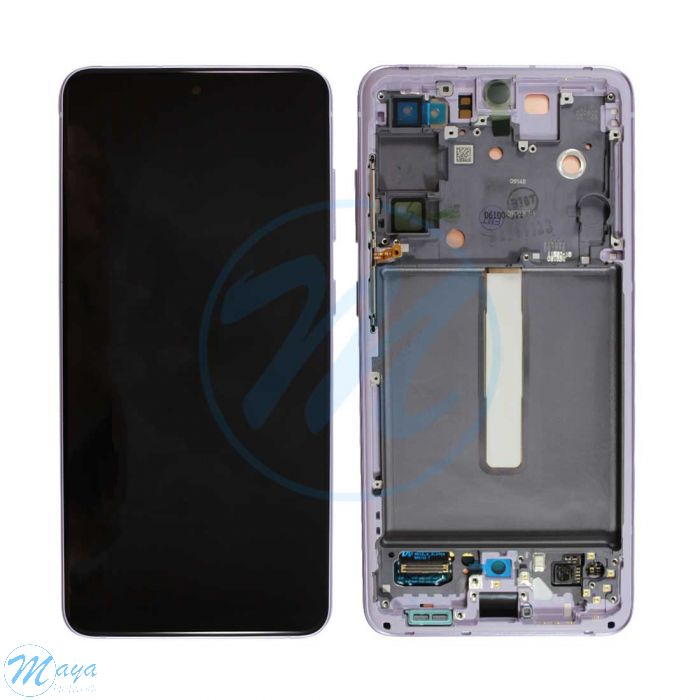 (Refurbished) Samsung S21 FE (with Frame) Replacement Part - Lavender