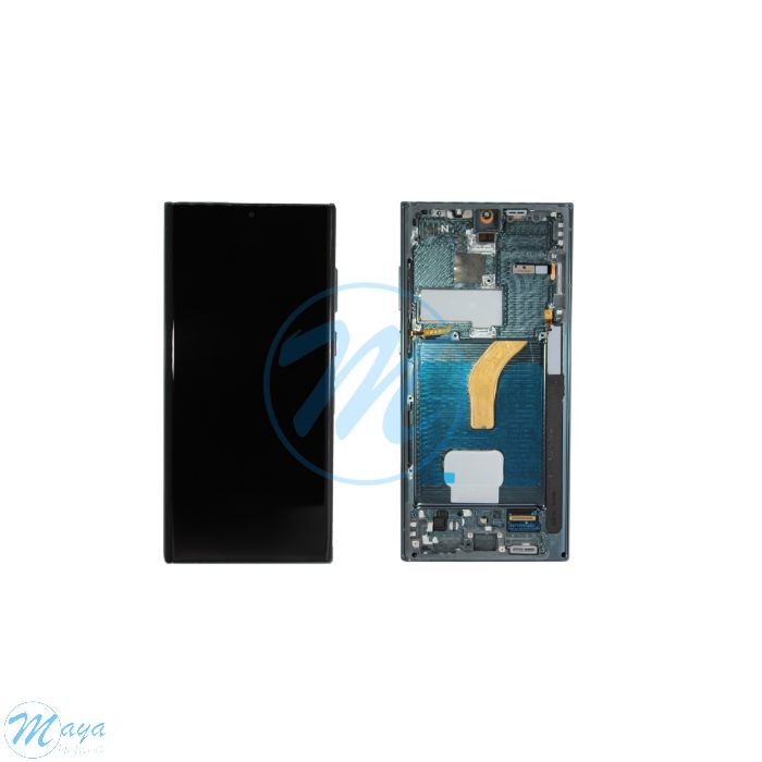 (Refurbished) Samsung S22 Ultra 5G (with Frame) Replacement Part - Green