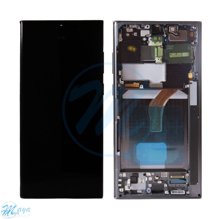 (Generic) Samsung S22 Ultra 5G (with Frame) Replacement Part - Green