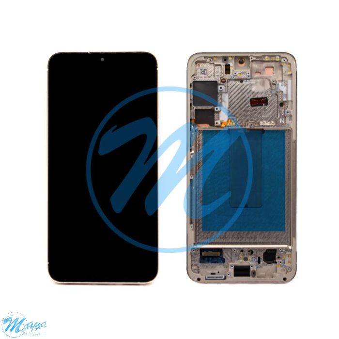 (Generic) Samsung S23 Plus 5G (with Frame) Replacement Part - Cream